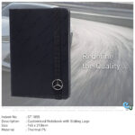Notebook with 2D Icon Logo