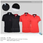 Custom Cut and Sewn Polo