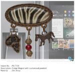 Fridge Magnet with Pandent