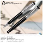 Guilloche Chrome Roller Ball Pen
