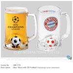 Beer Glass Mug with 3D Icon