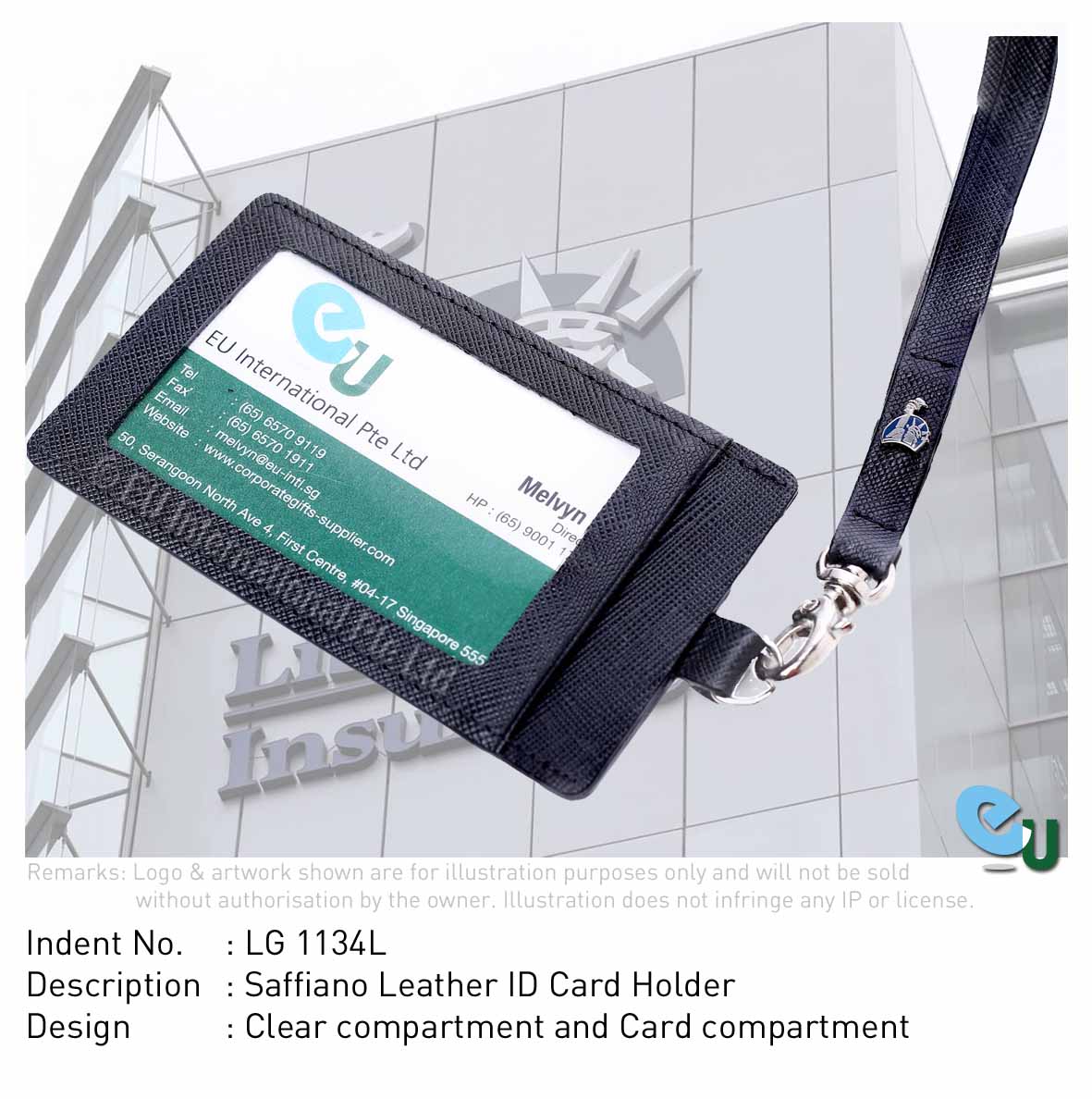 ID-Card-Holder-LG1134L-P ID Card Holder - Image 1