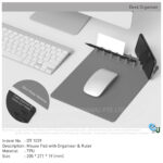 Mouse Pad with Cable Organiser