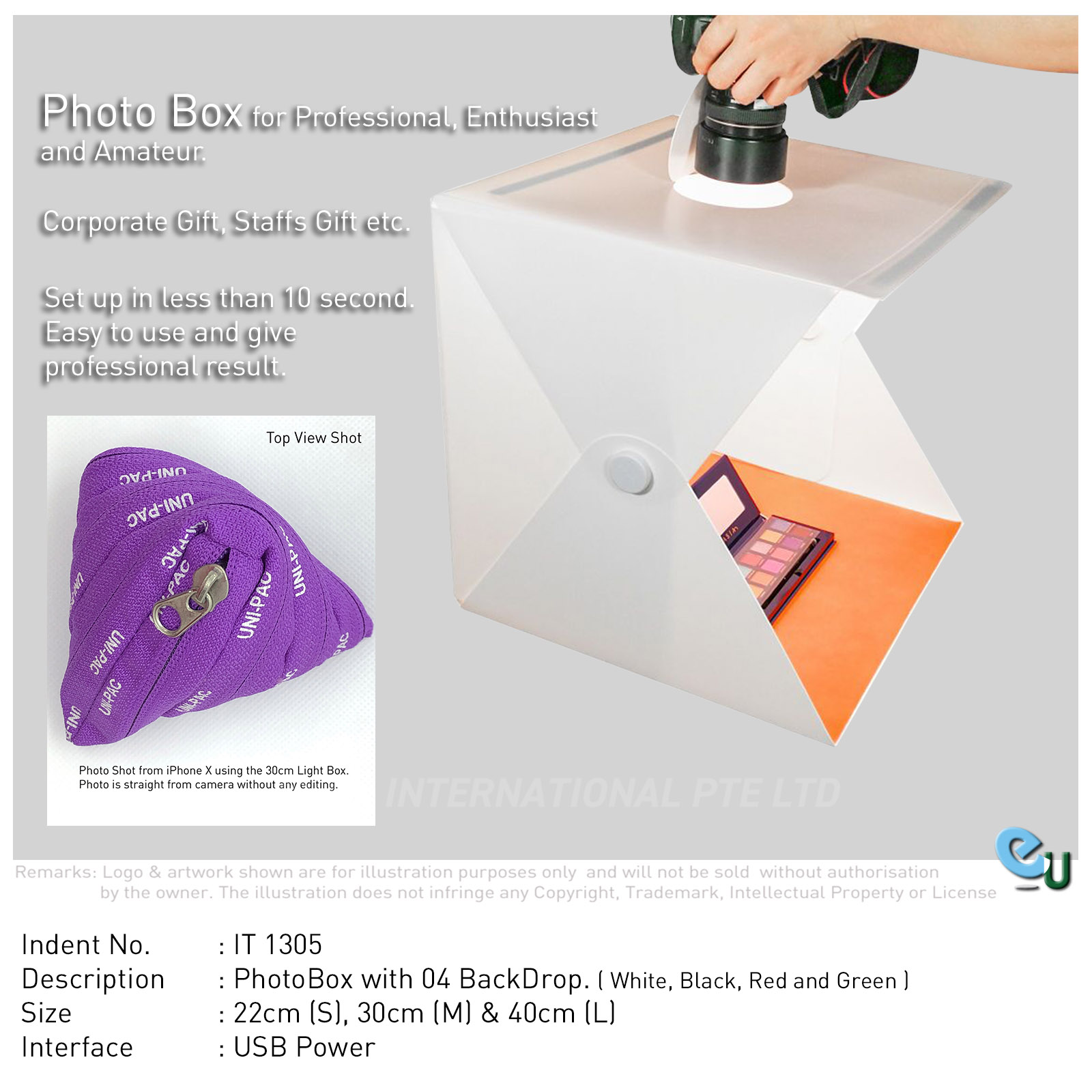 EU International Pte Ltd Photo-Box - Image 1