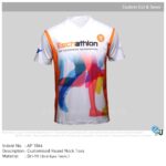 Custom Round Neck Tees with Sublimation Printing