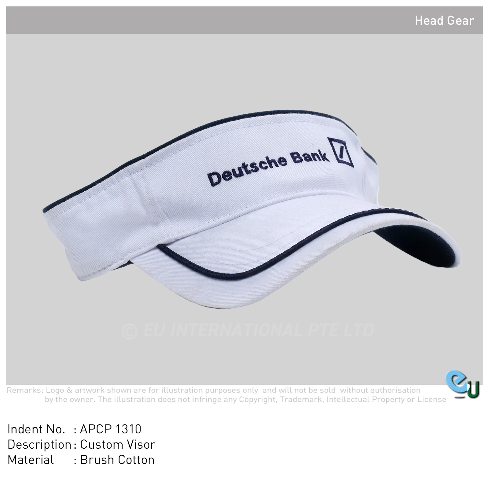 EU International Pte Ltd Visor - Image 1