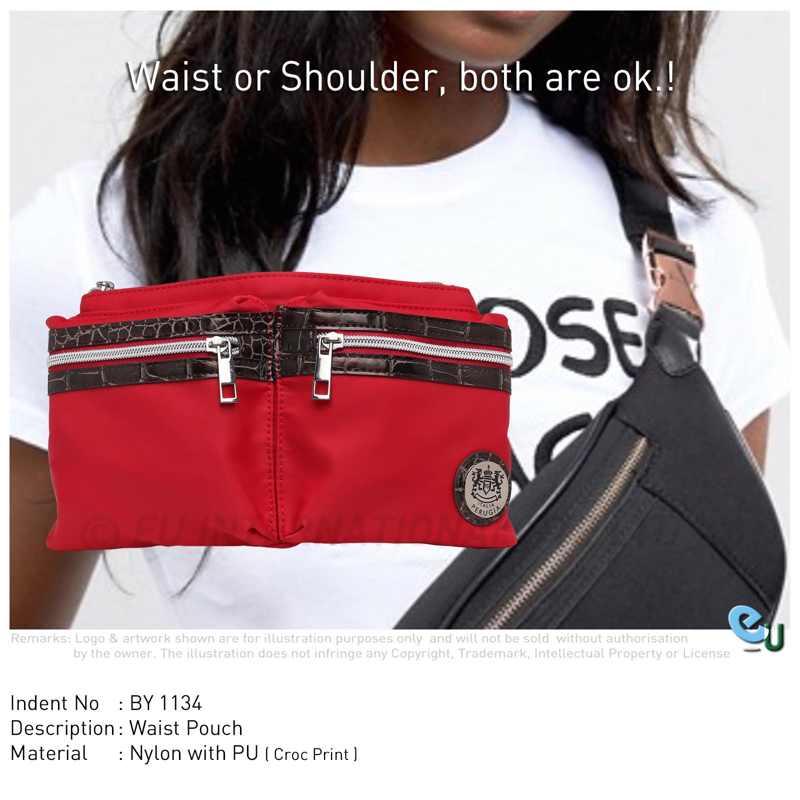 Waist-Pouch-BY1134-P Waist Pouch - Image 1